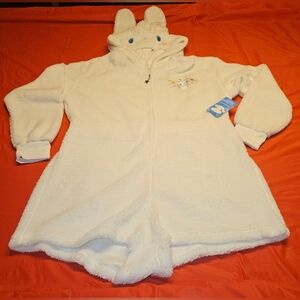 Cinnamoroll Star Sherpa Romper Plus Size 2 New w/Tag Sanrio Dreams Hot Topic